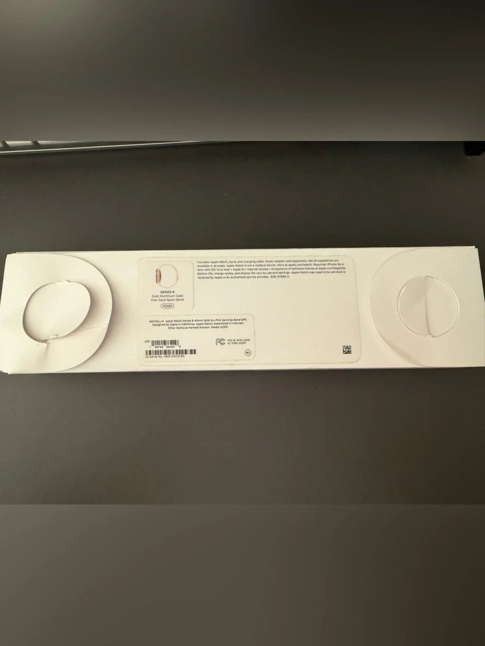 Apple Watch Series 6 40mm (GPS only) Rose Gold  with Pink, Navy & Beige Bands